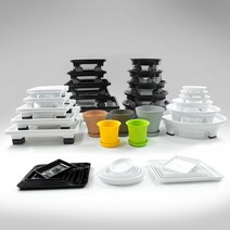 슬로시 화분 받침대 물받이 롤러 민자받침대 동그라미/사각, F 롤러 물받이 사각 (블랙)