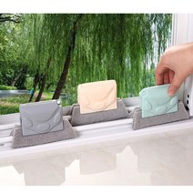 1+1+1 틈새 브러쉬 창문틀 청소솔 베란다 주방 모서리 클리너, 아이보리3P