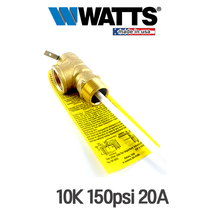 Watts 와츠 미국 고급 안전밸브 안전변 10K 150PSI 20A / 100XL-4 M7 일반 법랑 전기온수기 프로라인 AO SMITH RHEEM RUDD