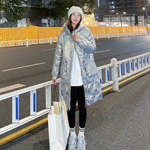 여성 롱패딩 점퍼 하늘비즈 A25 S153G181