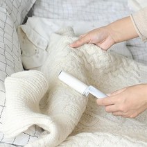 푸카 돌돌이 테이프 롤 클리너 옷먼지 제거기 핑크, 1개