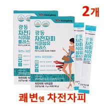 쾌변 차전자피 식이섬유 플러스 분말 가루 30포X 2박스10 + 사은품 스틱 질경이씨앗껍질 배변 발효 효소 프락토올리고당 스테비아 오렌지맛 장 건강 비우기 장기간섭취해도안전, 60포, 6g