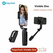 징벌 짐발 스마트폰 3축 핸드폰 짐벌 FeiyuTech Vimble One 스마트 폰 G, 01 Black