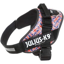 일본직발송 4. 율리우스 케나인 (Julius-K9) 율리우스 케나인 IDC 파워 하네스 유니언 잭 사이즈 2 B01LYV, 크기 2_One Color, One Color