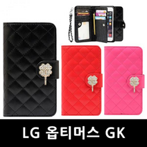 LG 옵티머스GK 비주CRB월렛 핸드폰케이스 F220, 블랙, 1