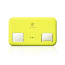 지헬스 스마트 헬스카드 체지방 측정기 블루투스 BMI 측정기, 라임