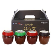 순창장류세트 순창블루베리고추장500g+순창메주된장500g 순창청매실고추장500g+순창청매실쌈장500g