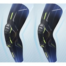 오손 압박 무릎 보호대 블랙, 1세트