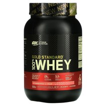 골드 스탠다드 100 유청 딸기 크림 899g 1.98lb