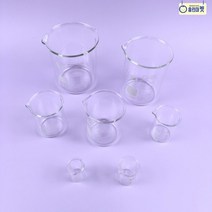 유리 비커 눈금 계량컵 제빵 베이킹 바리스타 커피 공방 향수 방향제 비누 캔들 만들기 식단 이유식 비율 비중 실험 랩 과학교실 학교 연구실 인테리어 화분 펜꽂이 홀더 수납 정리, E 100ml