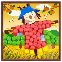 md 만들기대장 아트콘 꼴라주만들기-허수아비, 단품