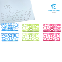 학모양자 초등학생 준비물 다양한 도형 그리기 모형자 도옇자 수학준비물