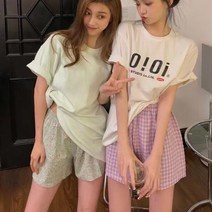 파스텔 면 반바지 6컬러 트렁크 바지 여자 숏 팬츠