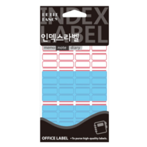 쁘띠팬시 보호필름라벨 견출지 20-F101, 적색, 12개