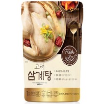 아워홈 고려삼계탕 800g 국내산 닭 환자 어르신 맛있는 간편조리 식사