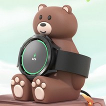 도리도리 곰돌이 갤럭시워치 충전독 거치대, 갤럭시워치-도리도리곰돌이, 갤럭시워치-도리도리곰돌이