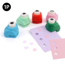 귀여운 디자인 모양 미니 펀칭기, 디자인-눈꽃