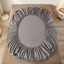 매트리스 커버 퓨어 코튼 올 시즌 매트리스 커버 솔리드 컬러 피부 친화적 패브릭 침