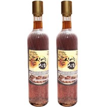 산야초식초 500ml x 2개 / 옹기 발효식초 100가지 산야초 마시는 초 액 흑초 추천 세설원