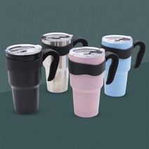 스텐텀블러 대용량텀블러 보온보냉 스테인레스 벤티사이즈, 900ml, 실버