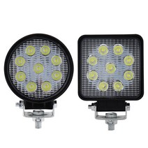 지게차 헤드라이트 서치 대용량 랜턴 후레쉬, 크기9 사각형