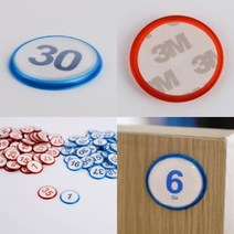 파니펀 숫자 번호판 동호수표지판 방번호, 빨강