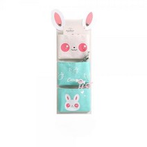 PH 동물 캐릭터 벽걸이 수납 월포켓, 3포켓 캣 블루