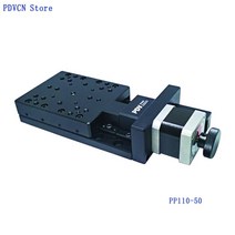 PP110 -30 전동 고정밀 리니어 스테이지 레일 슬라이딩, 02 PP110- 50