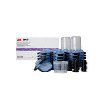 3M 26301 PPS 2.0 스프레이 건 컵 뚜껑 및 라이너 키트 125 마이크론 필터 표준 22온스, 3 oz (Micro), Gun Cup