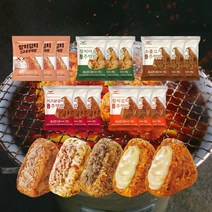 한우물 김치치즈 구운주먹밥 10개입 (냉동), 1000g, 1팩