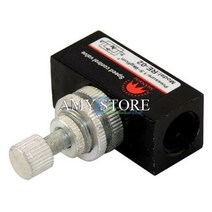 1/4 BSP 스로틀 밸브 에어 흐름 제어 알루미늄 합금 링, 한개옵션0