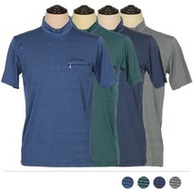 마운틴 클라이밍 반팔 티셔츠 리즈코 남자옷도 맨도 맨즈도 골프티 등산복 남자 여름 W39A6EC, 민트_110