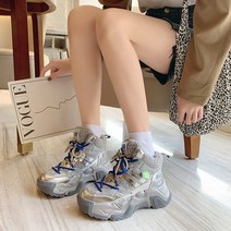 하이탑 캐시미어 면화 히트슈즈 송편 밑창 패션 여성화 캐주얼 와일드 워커 컴포트 미끄럼 방지 부츠 운동화