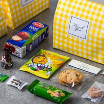 팩킹박스 간식 꾸러미 과자 선물세트 꽉 담은 실속간식 수제쿠키세트, 과자선물, 1박스