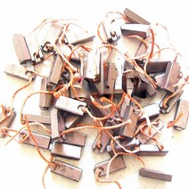 자동차 교류 발전기 브러시 높은 구리 카본 레귤레이터 5 8 19mm 2 개, [01] low copper