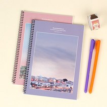 A5 스프링 노트 _여행(5개 1세트) [LucentKorea]