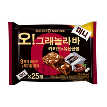 오리온 오 그래놀라 단백질바, 312g, 6개