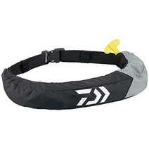 다이와 구명조끼 팽창식 라이프 재킷 자동팽창 DF-2709, 블랙