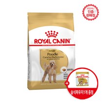 로얄캐닌 강아지사료 푸들 어덜트 건식 3kg 견종별 사료 +사은품 미니 어덜트 습식파우치1개 증정