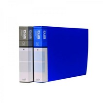 인덱스 A4 PP O링 3CM 2공 바인더 가로형, 청색