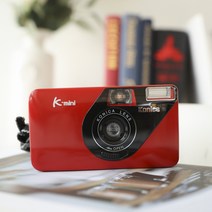 빈티지 레트로 엔틱 카페 인테리어 소품 아날로그 필름카메라 코니카 Konica K-mini(Red/2360925)