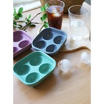 실리콘 온더락 왕 얼음 아이스메이커 3 컬러, 그레이