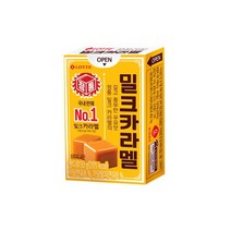 롯데 밀크캬라멜 케이스 50g 4개 캬라멜 탕비실 어린이집 사무실간식 주전부리, 8개