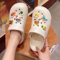에르모소 EVA 과일소녀 플랫폼 통굽 아쿠아 슬리퍼 아쿠아슈즈 실내화 여성슬리퍼 여자슬리퍼 사계절 H-S033