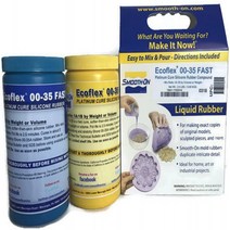 Smooth-On ECOFLEX 00-35 Fast Platinum Cure Silicone Rubber Compound Kit- 2 Lbs, 1