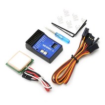 NB One 32 비행 컨트롤러 고도 홀드 모드 FPV RC 고정 날개 용 GPS 모듈이 내장 된 6 축 자이로, [02] with GPS