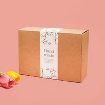 중앙패키지 핸드메이드 띠지 60매 - 감사 도시락 비누 수제선물