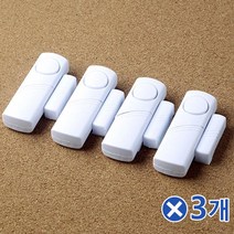 가정용 방범용품 도어벨 경보기 4Px3개 침입경보기경보기 경보벨 경보음 도어경보기 도어알람 도어클로저 도어벨 문경보기 문열림경보 문열림방지 문종도어벨 방, 본상품, 상세페이지 참조