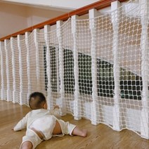 추락방지망 안전망 낙하물 방지 그물 다용도 네트, 흰색 0.9x1.5미터