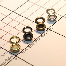 로스킨 rma520(아일렛 3호 신주 50set 녹슬지 않음), 니켈(실버)